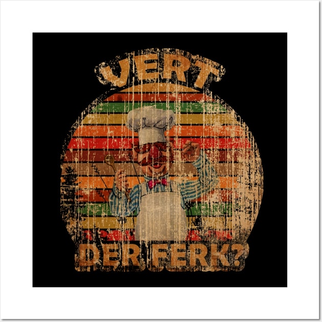 Vintage Vert Der Ferk Wall Art by lordwand